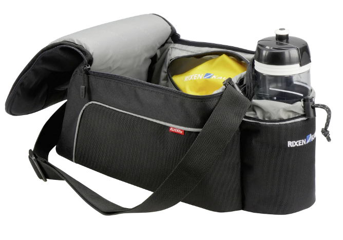 KLICKfix Gepäckträgertasche Rackpack Light 8L, UniKlip 2 - schwarz