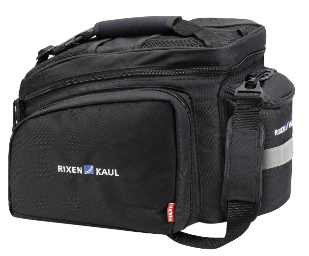 KLICKfix Gepäckträgertasche Rackpack 2+, 12-16L, UniKlip 2 - schwarz