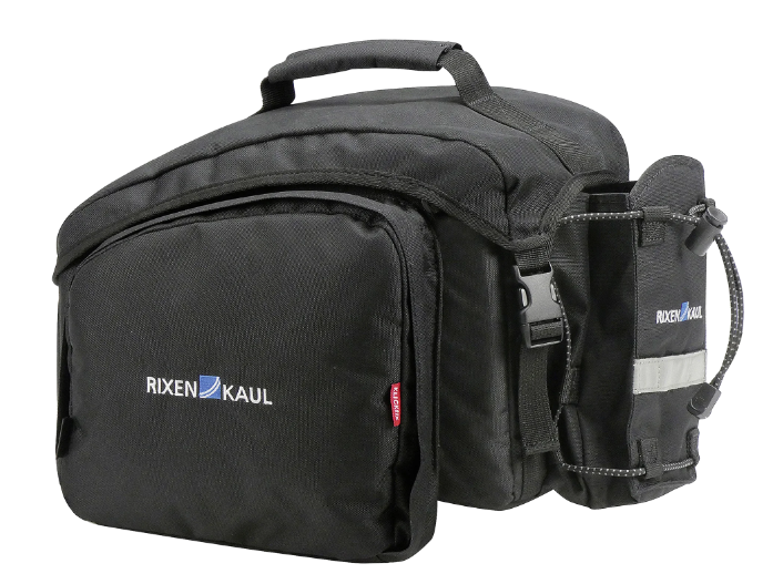 KLICKfix Gepäckträgertasche Rackpack 1+, 13-18L, UniKlip 2 - schwarz