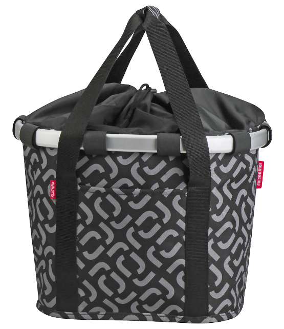 KLICKfix Lenkerkorb Reisenthel Bikebasket 15L - signature black