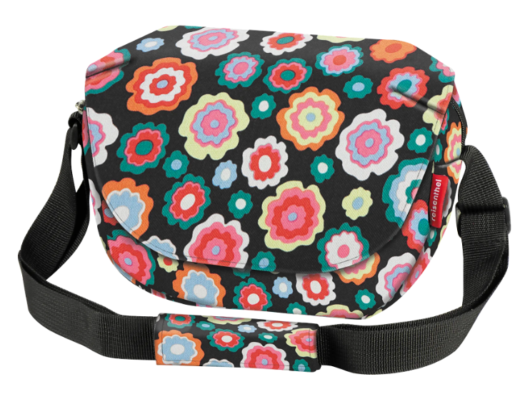 KLICKfix Schultertasche Fun Bag 4L - happy flowers
