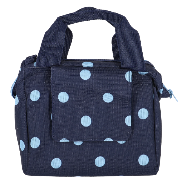 KLICKfix Lenkertasche Roomy 4L - mixed dots blue