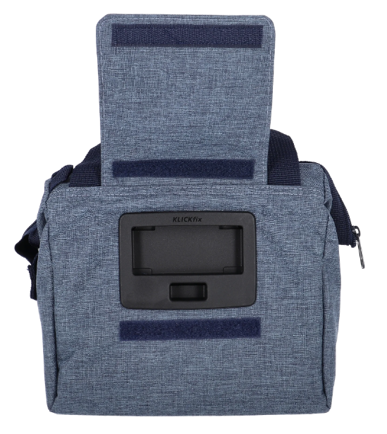 KLICKfix Lenkertasche Roomy 4L - twist blue