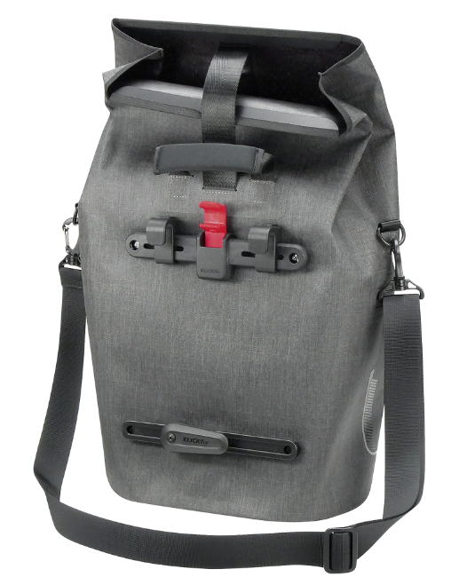KLICKfix Einzeltasche Lightpack GT Waterproof 16L - tweed grau