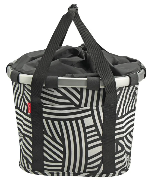 KLICKfix Reisenthel City-Tasche Bikebasket 15L - zebra