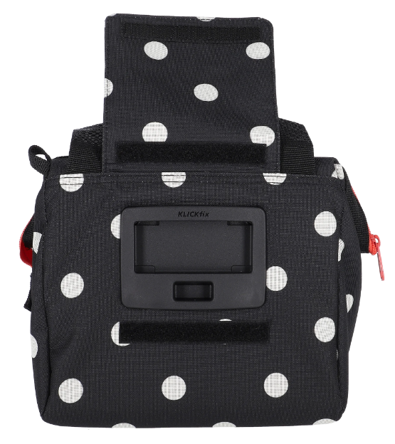KLICKfix Lenkertasche Roomy 4L - mixed dots
