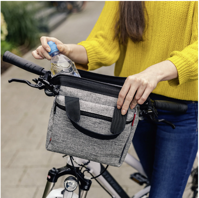 KLICKfix Lenkertasche Roomy 4L - mixed dots