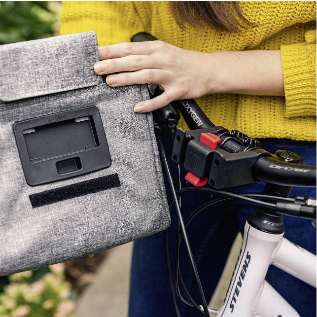 KLICKfix Lenkertasche Roomy 4L - mixed dots