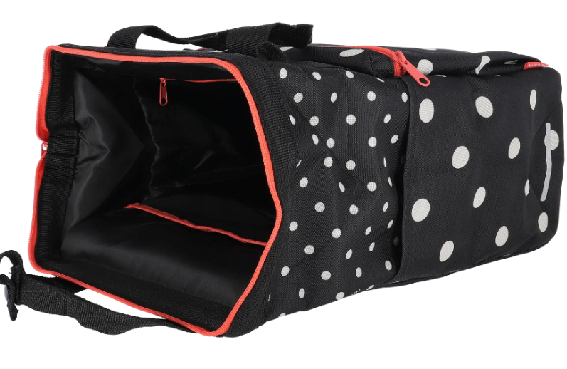 KLICKfix Gepäckträgertasche Roomy GT 12L - mixed dots