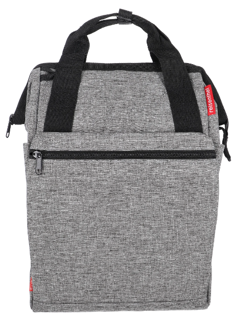 KLICKfix Gepäckträgertasche Roomy GT 12L - twist silver