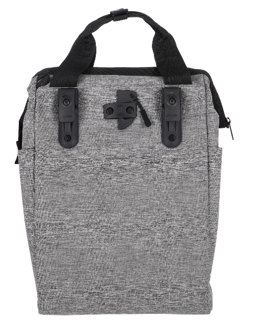 KLICKfix Gepäckträgertasche Roomy GT 12L - twist silver