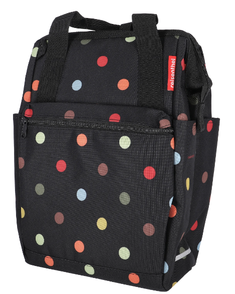 KLICKfix Gepäckträgertasche Roomy GT 12L - dots