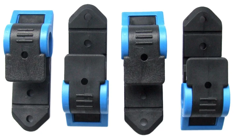 KLICKfix Haken City-Twisthaken - schwarz/blau