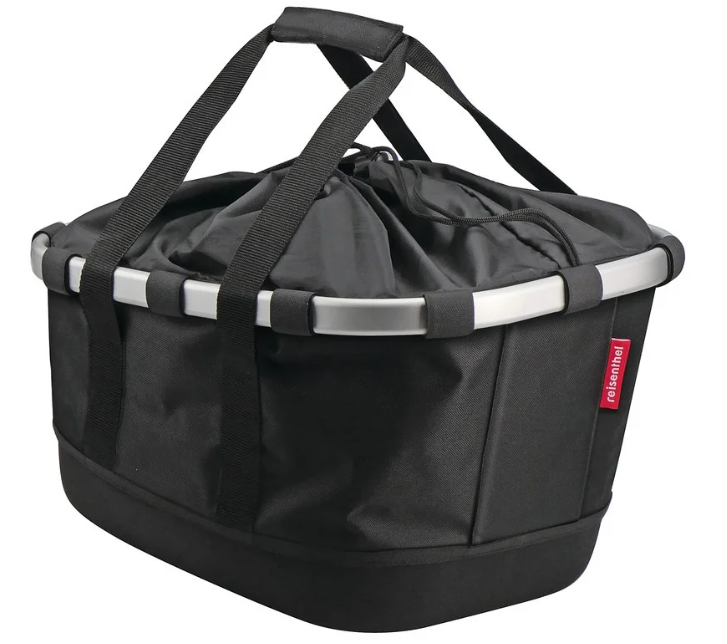 KLICKfix Reisenthel City-Tasche Bikebasket GT 21L, Racktime - schwarz