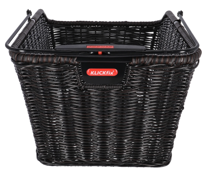 KLICKfix HR-Korb Structura GT 18L, mit Korbklip - schwarz