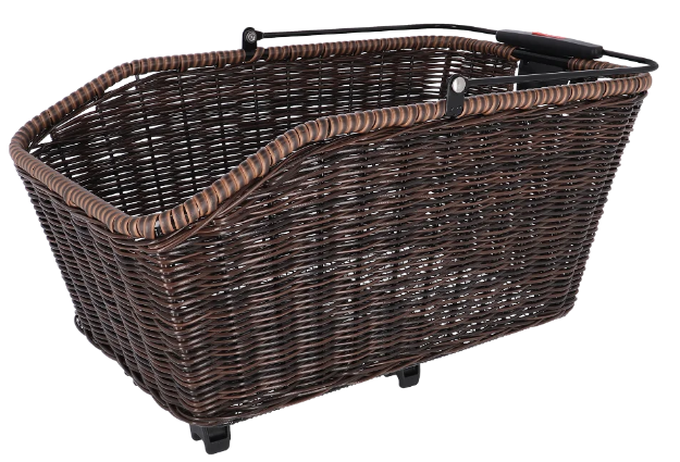 KLICKfix HR-Korb Structura GT 18L, mit Korbklip - braun