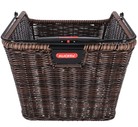 KLICKfix HR-Korb Structura GT 18L, mit Korbklip - braun