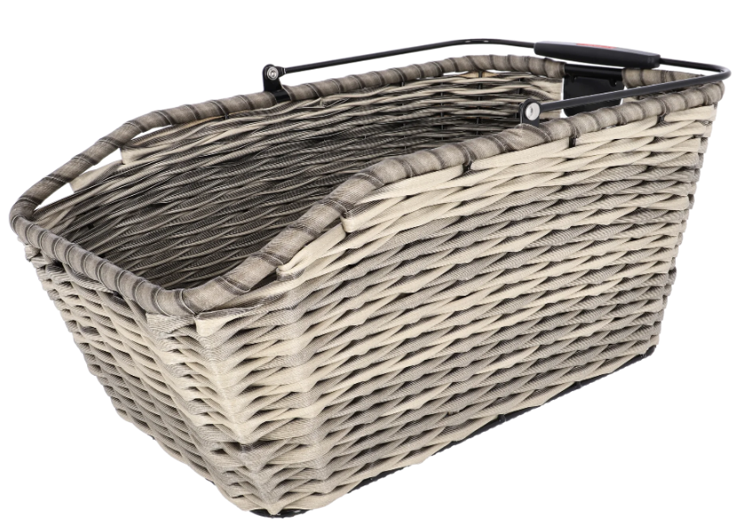 KLICKfix HR-Korb Structura GT, Racktime - grau/schilf