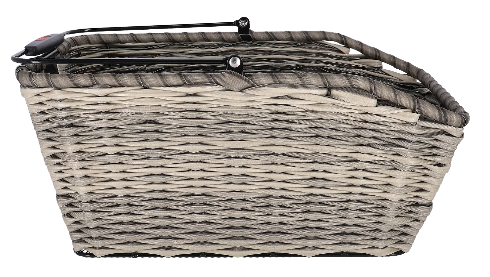 KLICKfix HR-Korb Structura GT, Racktime - grau/schilf