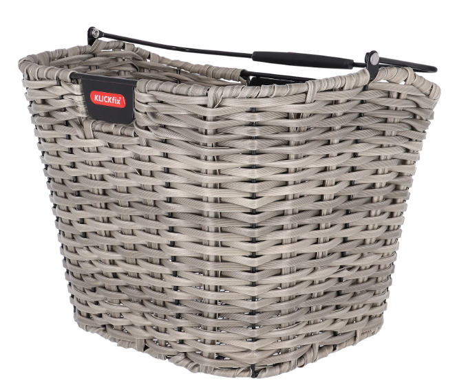 KLICKfix VR-Korb Structura 16L - grau/schilf