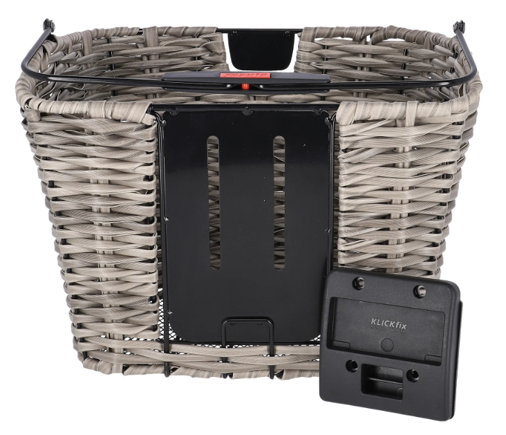 KLICKfix VR-Korb Structura 16L - grau/schilf