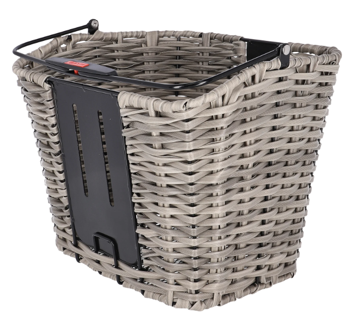 KLICKfix VR-Korb Structura 16L - grau/schilf