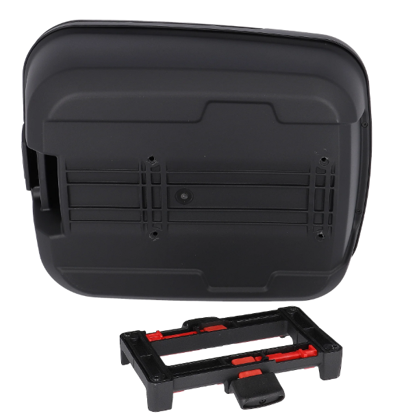 KLICKfix Bike Box City-Box 22L, UniKlip - schwarz