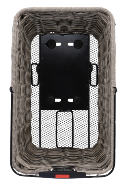 KLICKfix HR-Korb Structura GT, mit Korbklip - grau/schilf