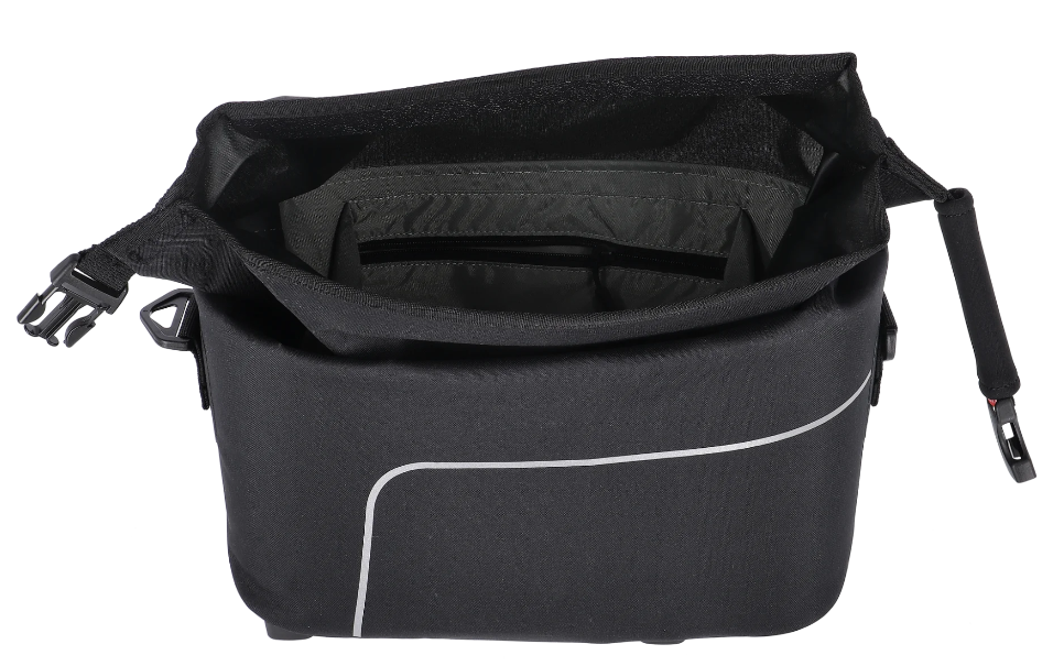 KLICKfix Gepäckträgertasche Waterproof 10L, Racktime - schwarz