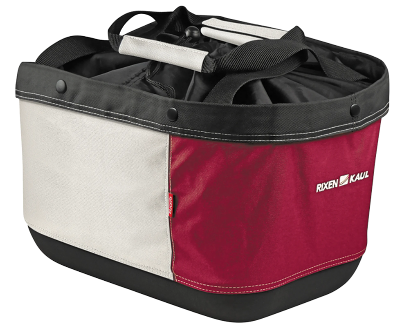KLICKfix Shoppertasche Alingo GT 20L, Racktime - rot/creme