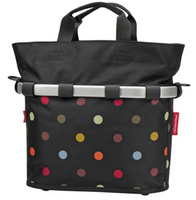 KLICKfix City-Tasche Bikebasket Oval S 12L - dots