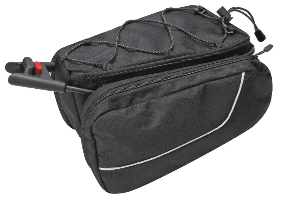 KLICKfix Satteltasche Contour Sport 7L, Contour-Adapter - schwarz