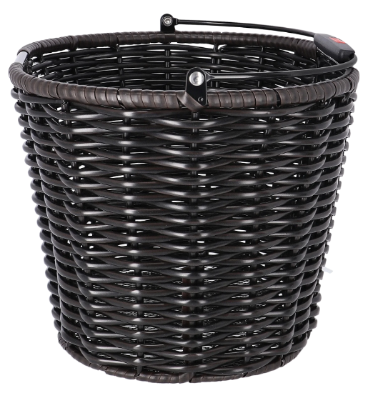KLICKfix VR-Korb Structura Oval 16L - schwarz/braun