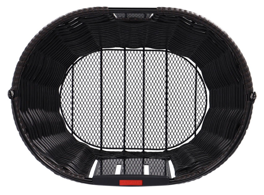 KLICKfix VR-Korb Structura Oval 16L - schwarz/braun