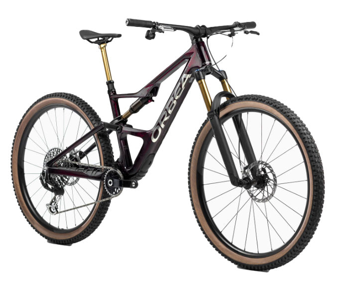 OCCAM LT M10 - Wine Red Carbon View - Titan (Gloss)