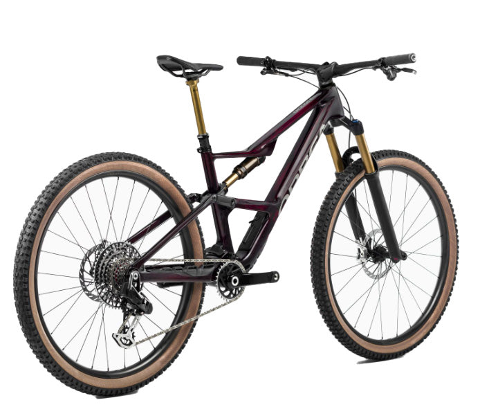 OCCAM LT M10 - Wine Red Carbon View - Titan (Gloss)