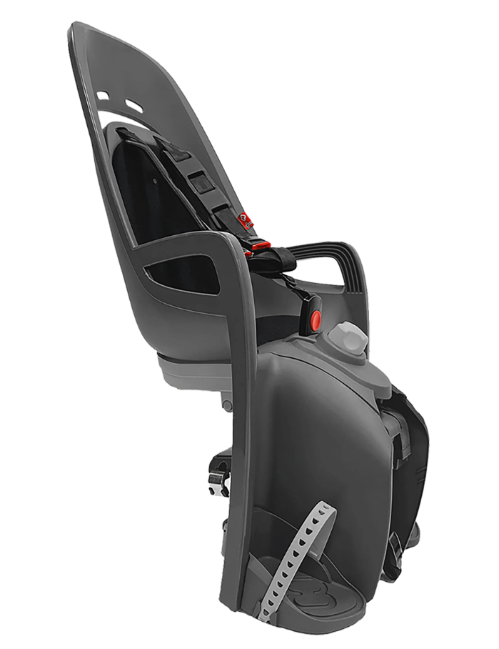 Zenith Relax Kindersitz für Gepäckträger - grau/schwarz