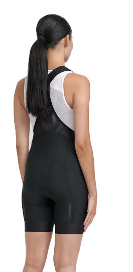 Women's Short Team Bib Evo - Black/Black