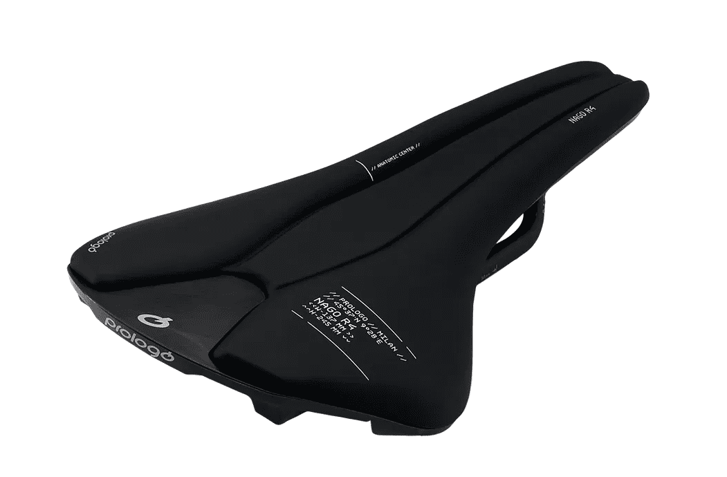 Sillín Nago R4, 245x137mm, Tirox - negro