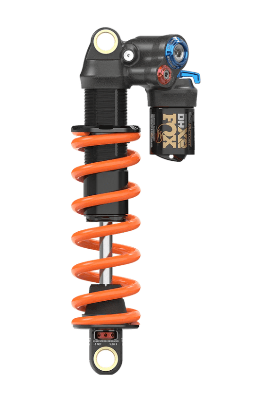 DHX2 Factory, 2pos-Adj, Metric, 230 x 57,5 mm - black/orange Fox Shox