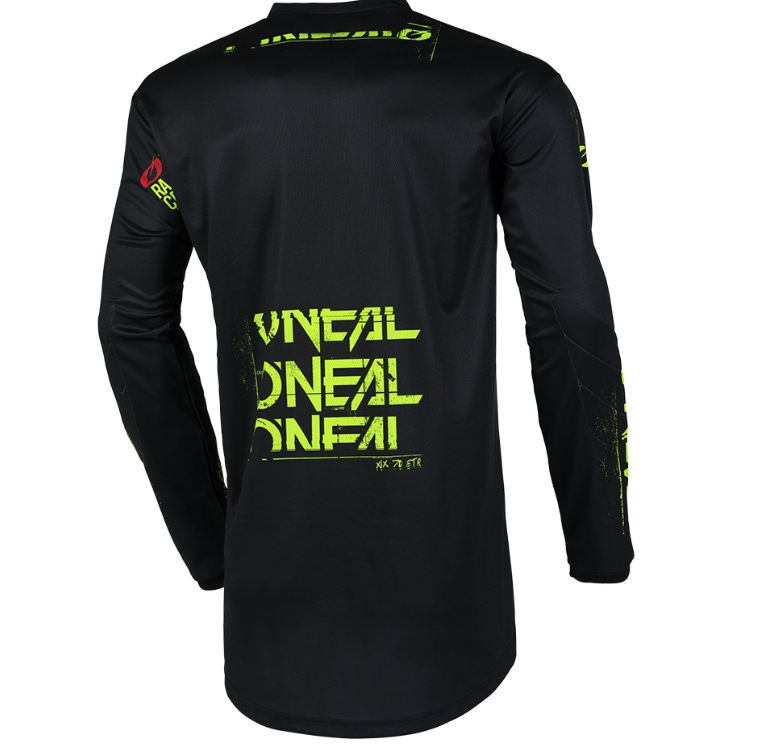 Element Static V.25 Jersey - black/neon yellow
