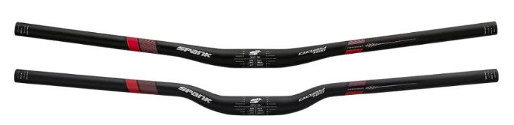Oozy LTD Lenker 780 VIBRO CORE - Black/Red
