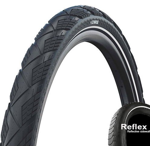 Marathon Efficiency, Race Guard, 27.5" Drahtreifen - schwarz/reflex