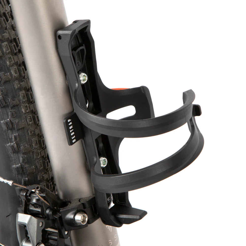 Side Release Bottle Cage - schwarz