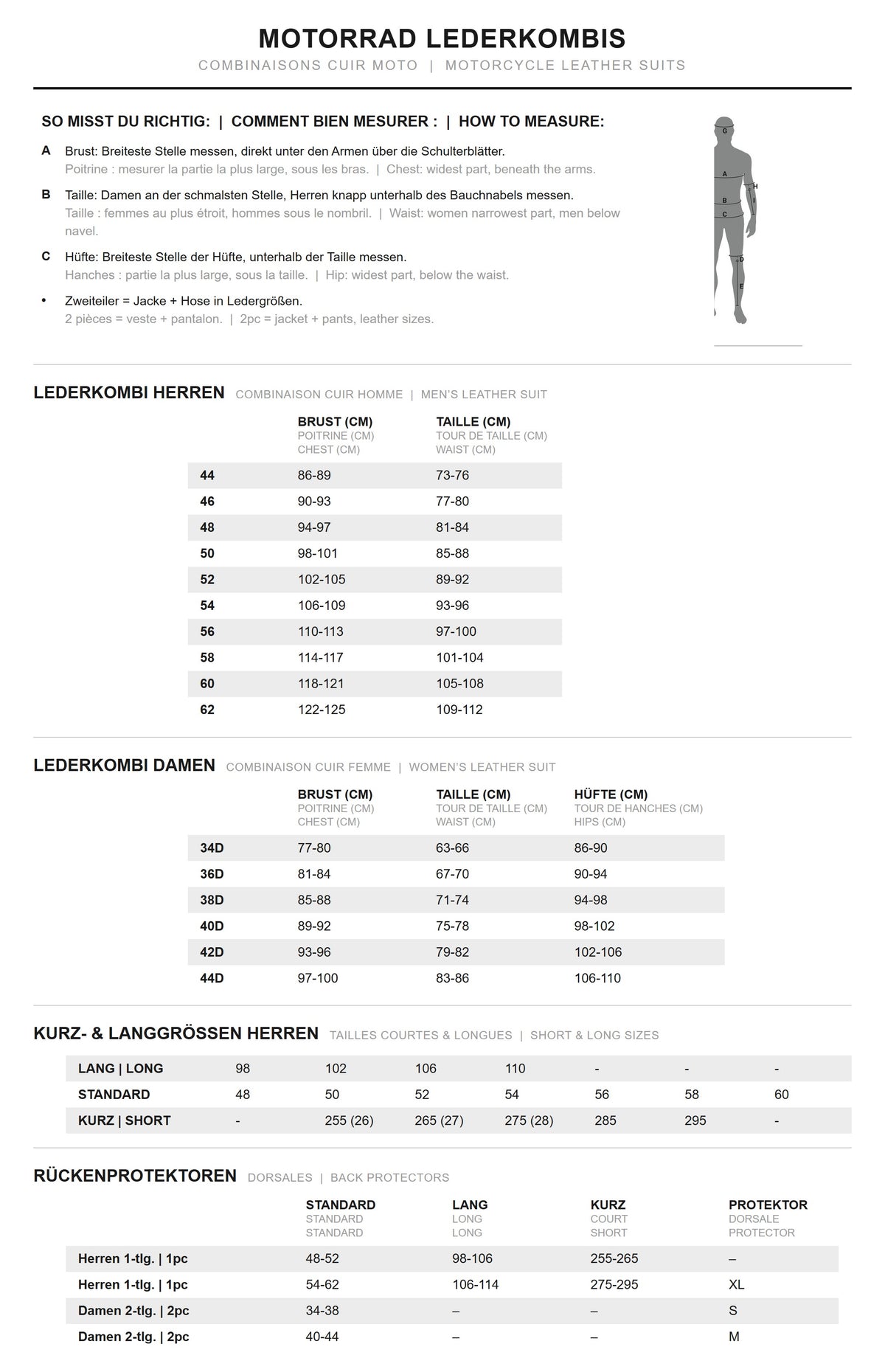 Size guide