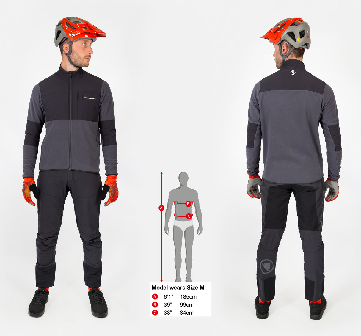 Hummvee Full Zip Fleece - Schwarz