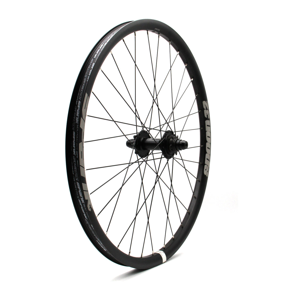 Spoon32 Singlespeed Laufrad - 26'' Rear - Schwarz