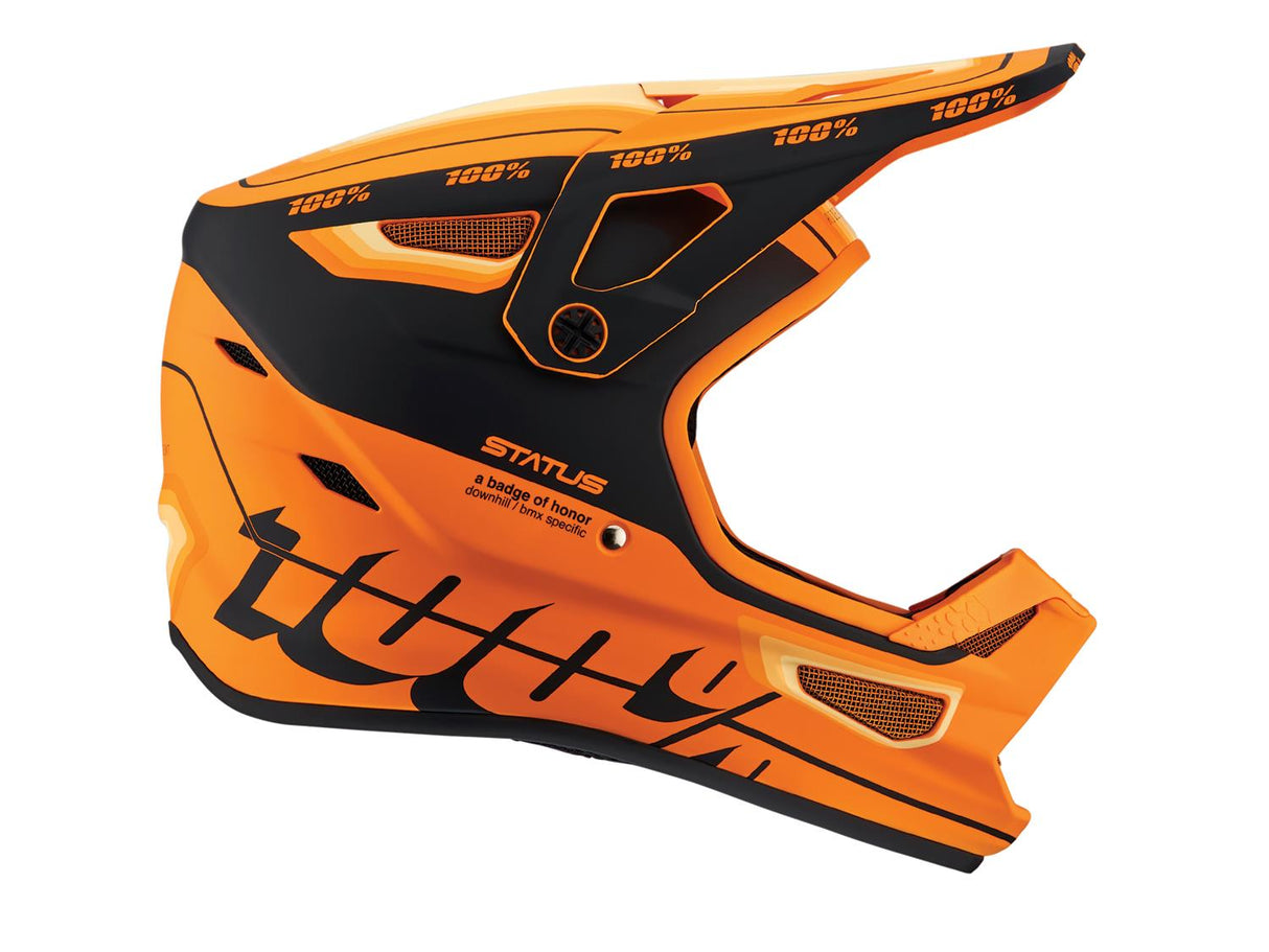 Status Helm - Topenga Orange/Black