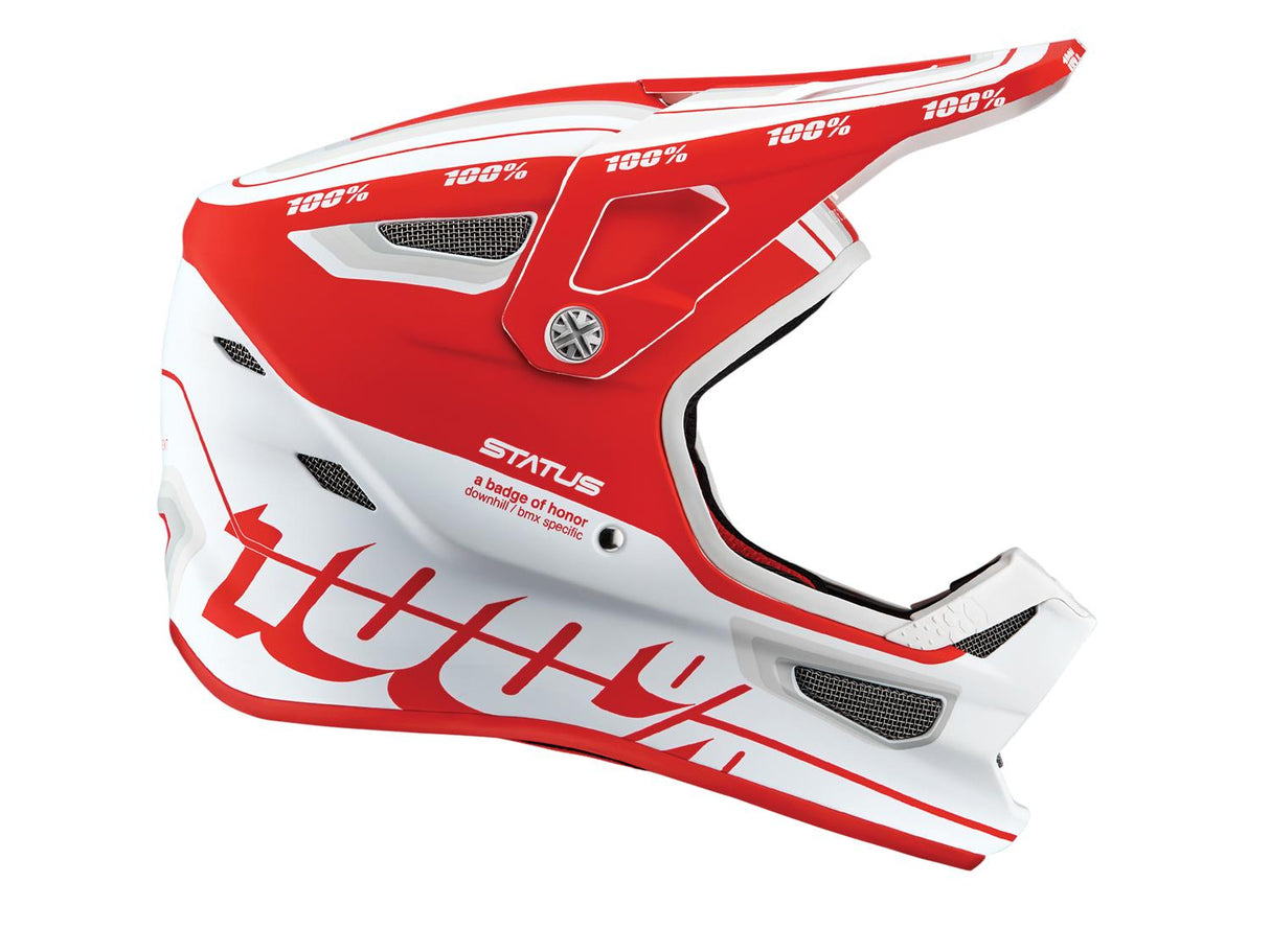 Status Helm - Topenga Red/White