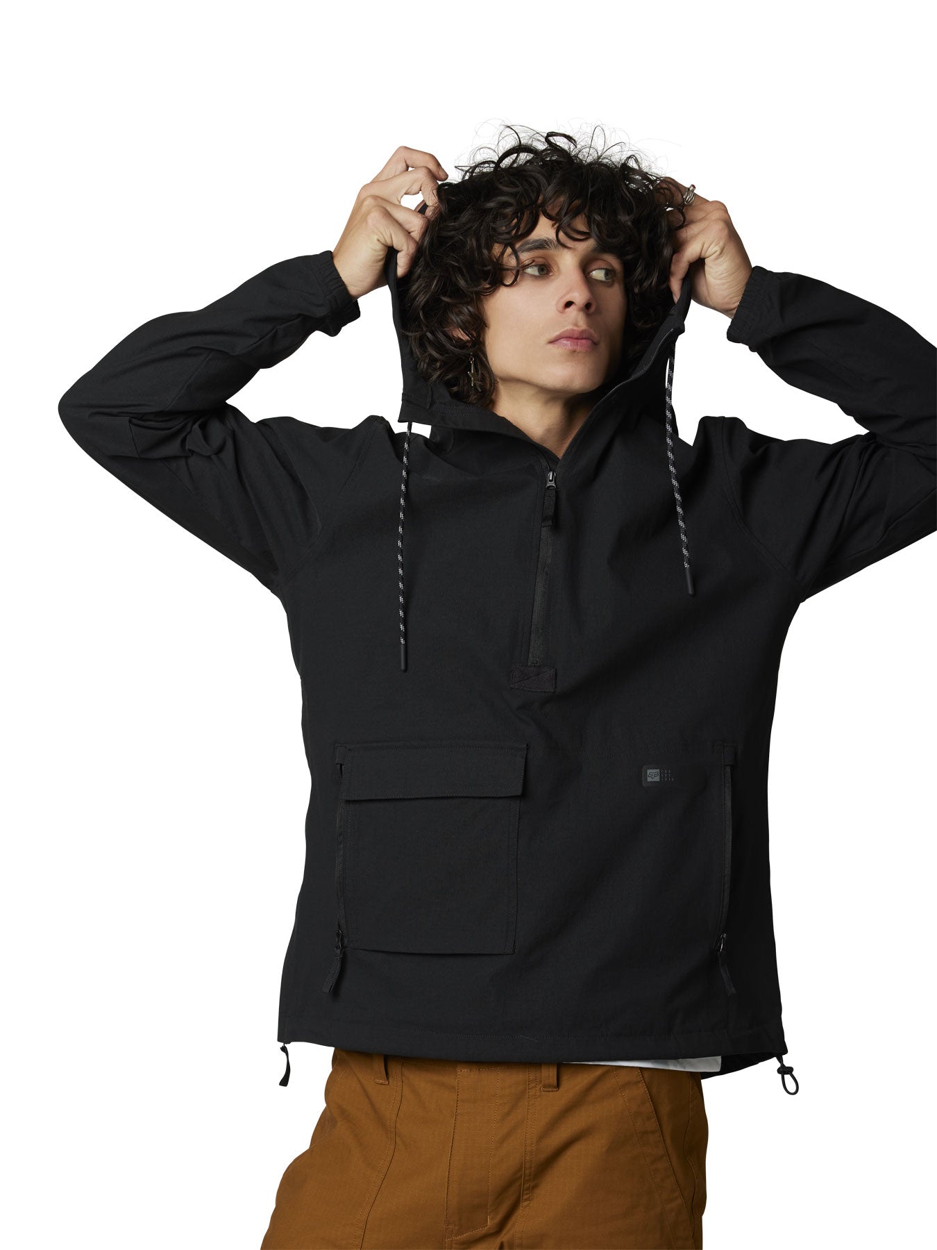 Survivalist Anorak Jacket - black
